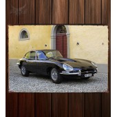 Металлическая табличка Jaguar E-Type Coupe (Series I) 335